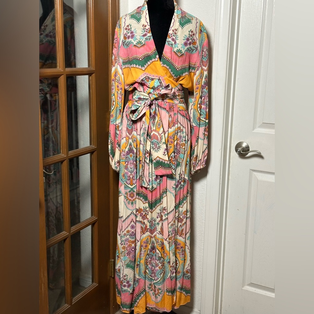 Zara Multicolor Paisley Dress